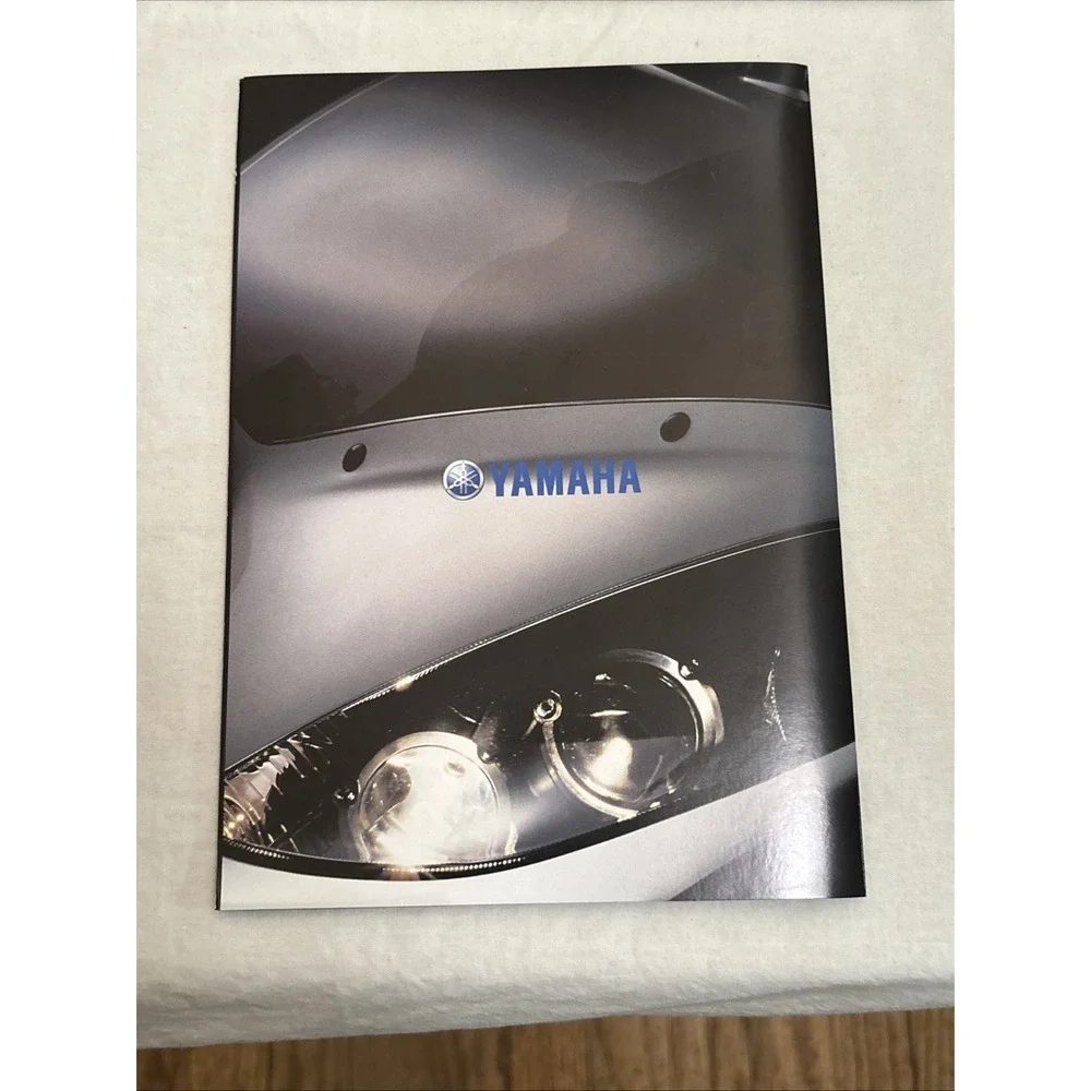 Yamaha Diecast Aluminum Picture Frame YZF-R6 Motorcycle Photos Brochure Box